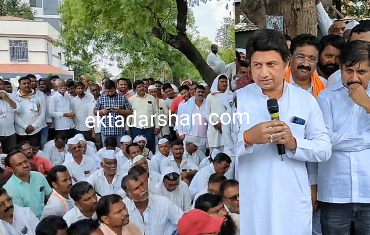 पाण्यासाठी 'माळशिरस'मधील शेतकऱ्यांचा फलटणमध्ये मोर्चा