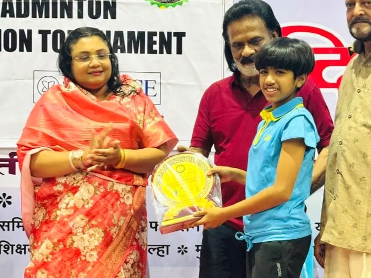 फलटणची मिताली जिल्हास्तरीय बॅडमिंटन चॅम्पियनशीप स्पर्धेत अव्वल